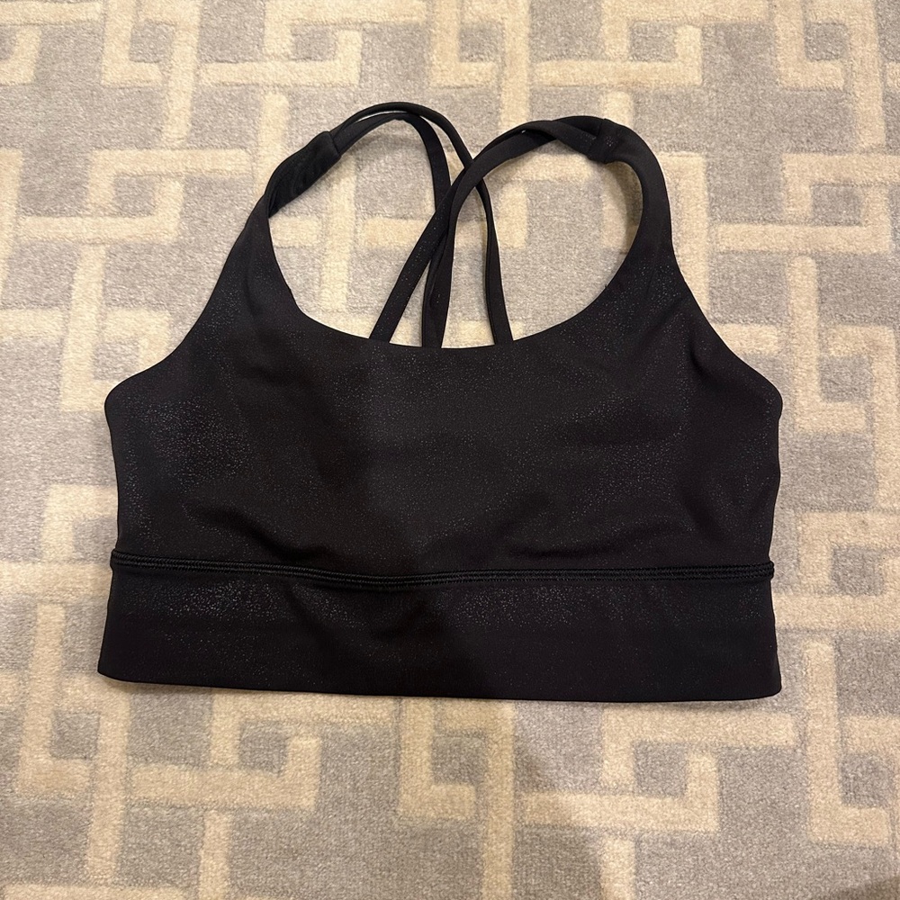 lululemon energy long line sports bra